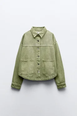 Best CAZADORA Z1975 DENIM Mujer Chaquetas / Cazadoras