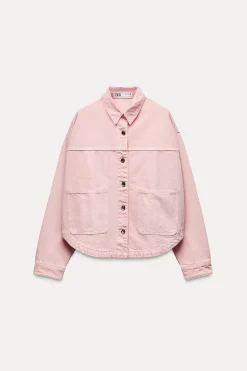 Online CAZADORA Z1975 DENIM BOLSILLOS PLASTRÓN Mujer Chaquetas / Cazadoras