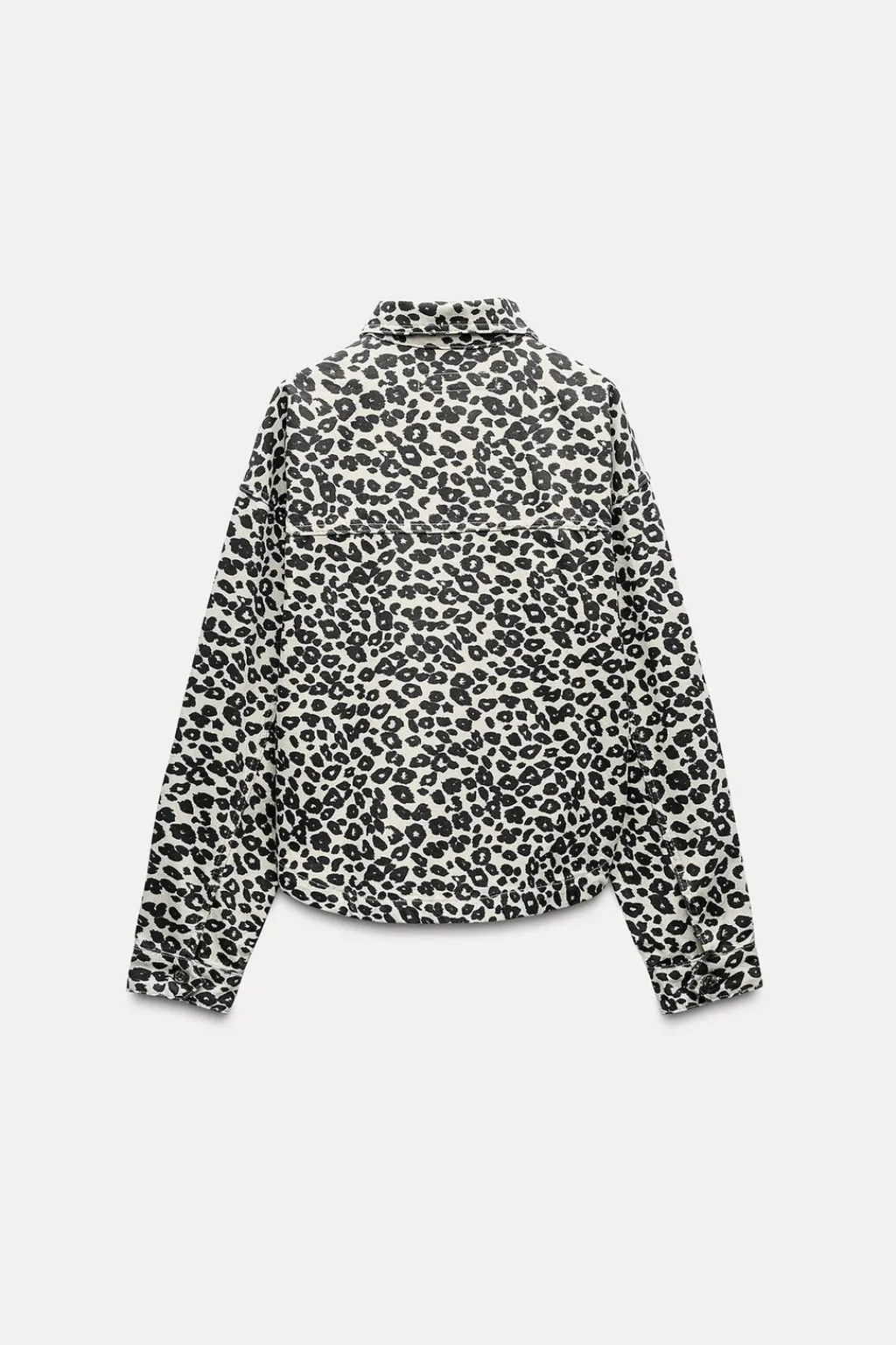 Fashion CAZADORA Z1975 DENIM ESTAMPADO ANIMAL Mujer Chaquetas / Cazadoras