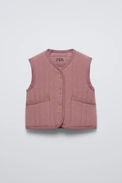 Niños ZARA 1½ - 6 Años·Abrigos<CHALECO ACOLCHADO
