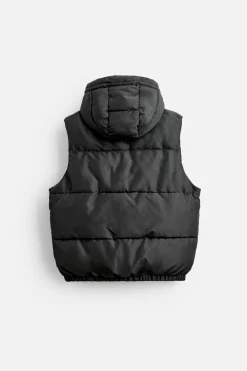 Sale CHALECO ACOLCHADO CAPUCHA Hombre Plumíferos|Chalecos