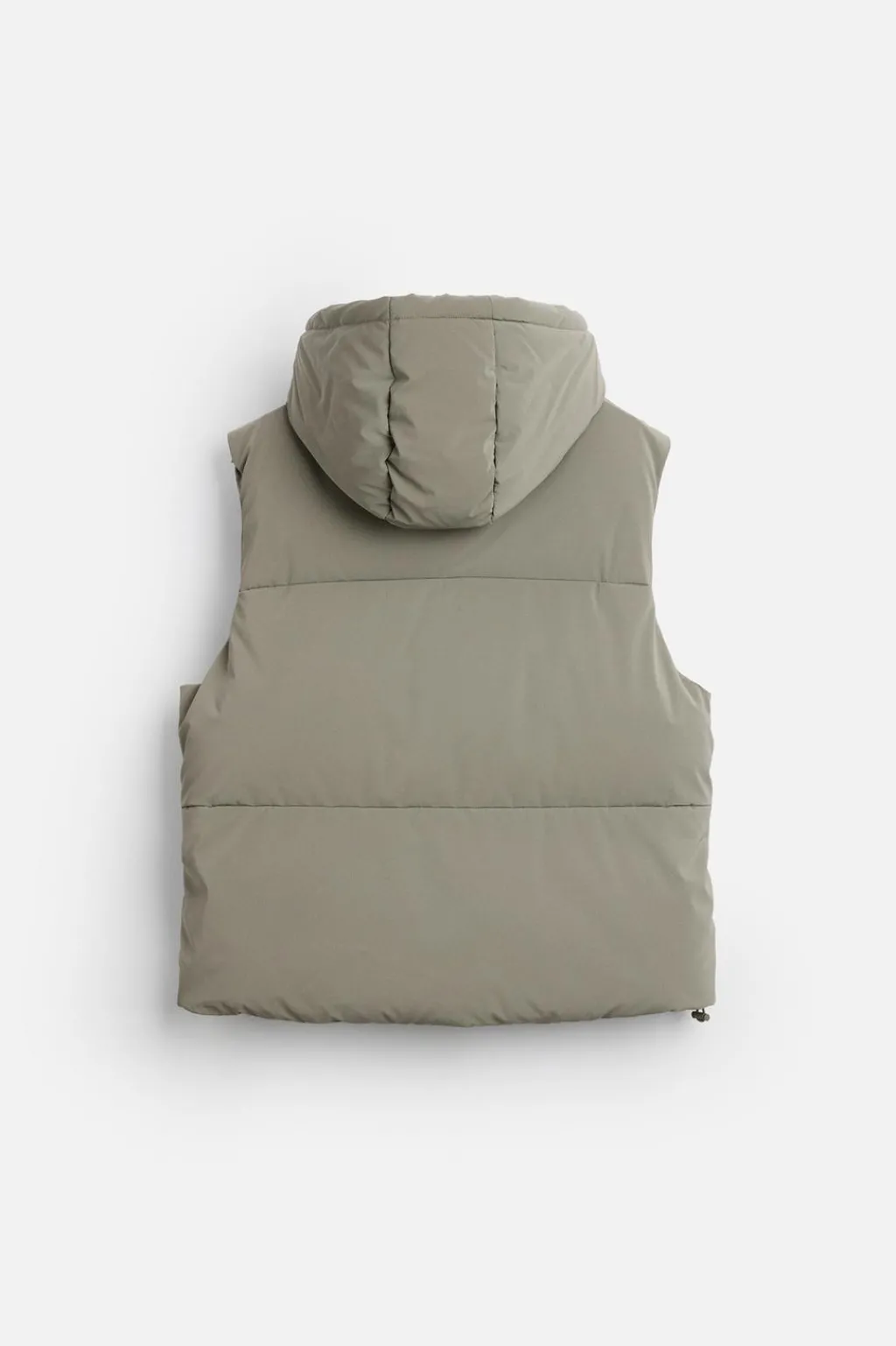 Fashion CHALECO ACOLCHADO ENGOMADO CAPUCHA Hombre Chalecos