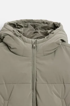 Fashion CHALECO ACOLCHADO ENGOMADO CAPUCHA Hombre Chalecos