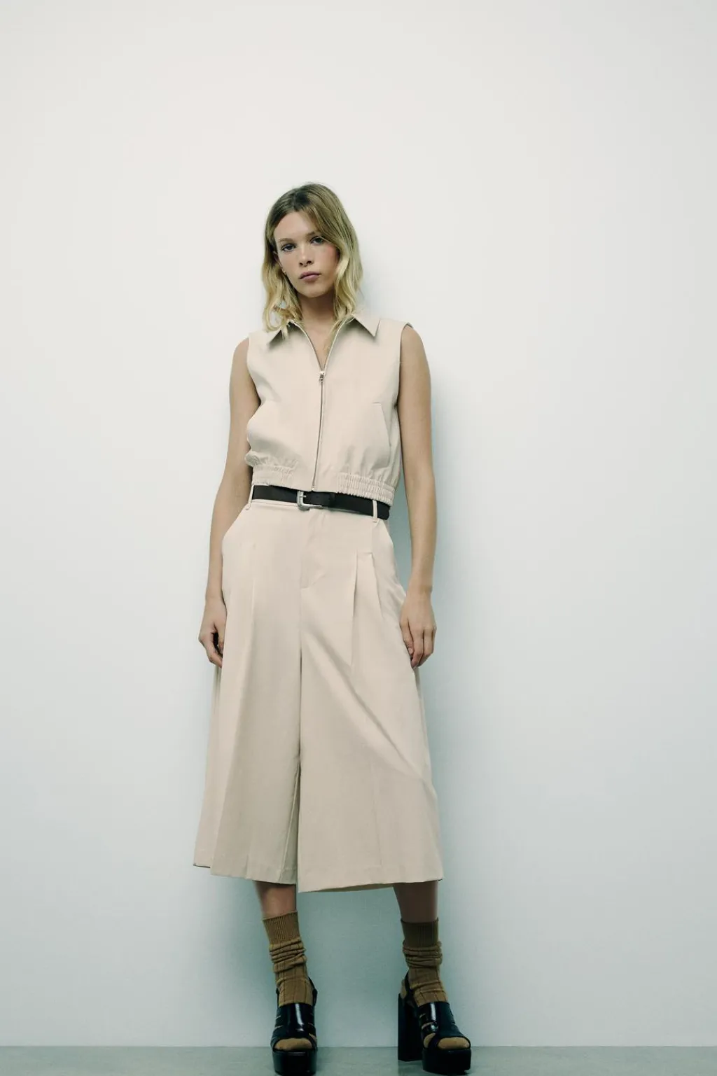 New CHALECO CAMISERO Mujer Chaquetas / Cazadoras|Tops / Bodies