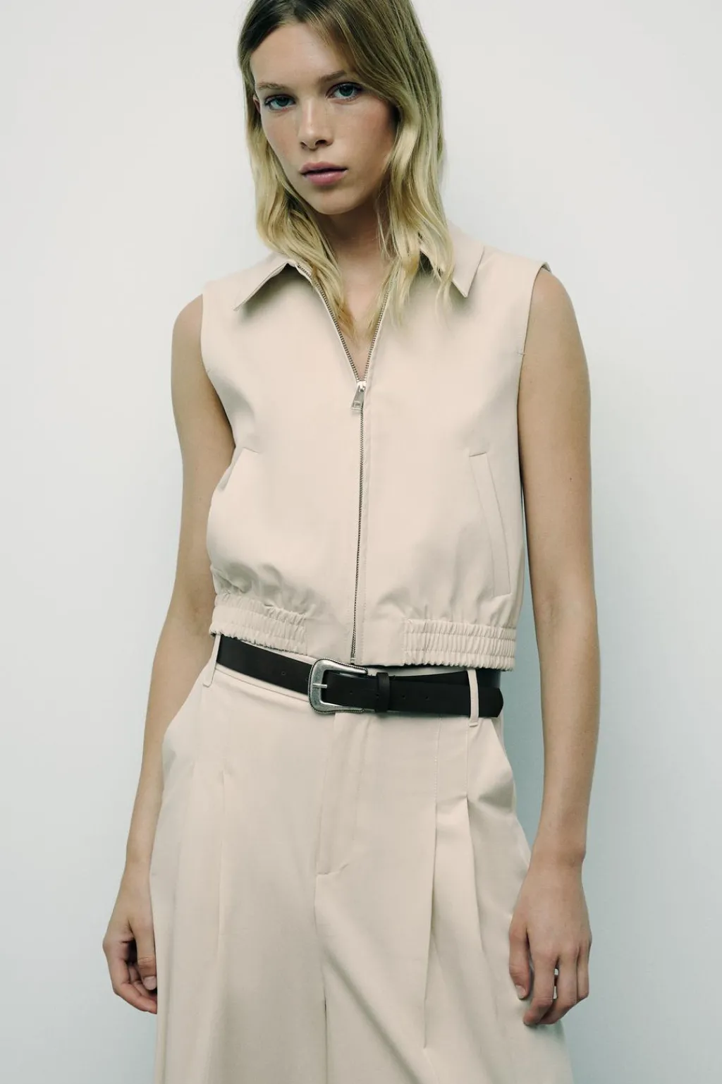 New CHALECO CAMISERO Mujer Chaquetas / Cazadoras|Tops / Bodies