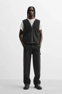 Best CHALECO DENIM BOLSILLOS Hombre Chalecos