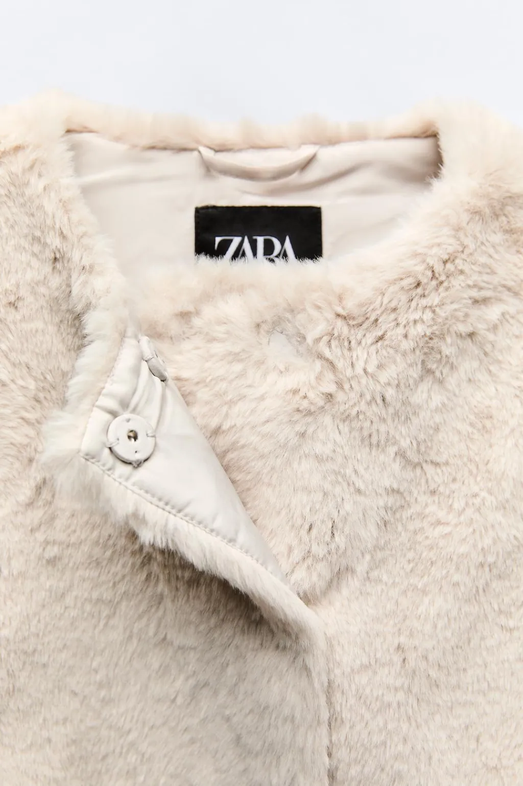 Niños ZARA 6 - 14 Años·Abrigos<CHALECO EFECTO PELO