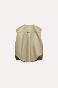 Online CHALECO OVERSIZE VOLUMEN ZW COLLECTION Mujer Chaquetas / Cazadoras