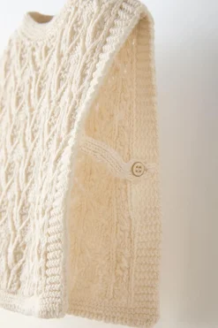 Niños ZARA 6 - 18 Meses·Punto<CHALECO PUNTO CALADOS
