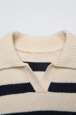 Niños ZARA 1½ - 6 Años·Punto<CHALECO PUNTO RAYAS