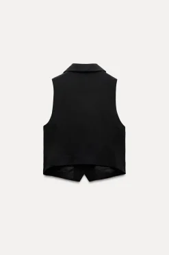 Sale CHALECO RECTO CAMISERO Mujer Blazers / Chalecos