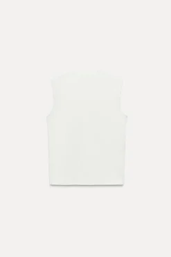 Sale CHALECO SOFT PIQUÉ Mujer Tops / Bodies