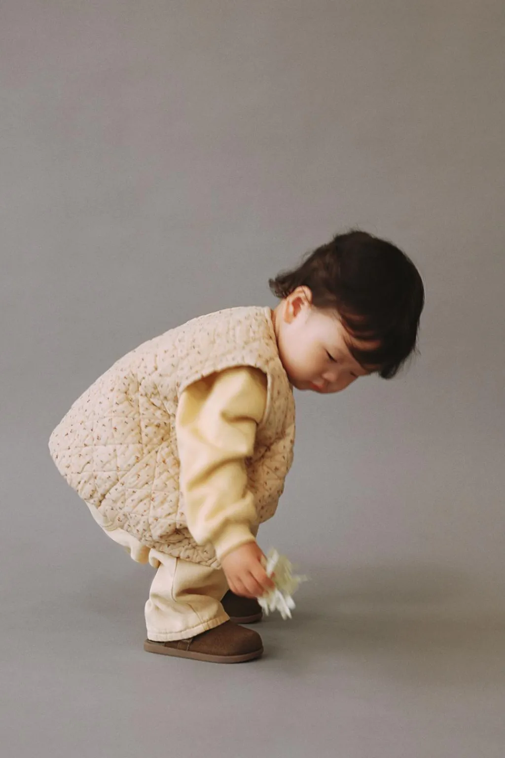 Niños ZARA 0 - 6 Meses·Sacos / Buzos|6 - 18 Meses·Abrigos / Buzos<CHALECO TEXTURA FLORES