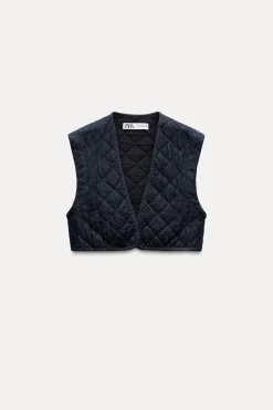 Discount CHALECO Z1975 ACOLCHADO DENIM Mujer Chaquetas / Cazadoras