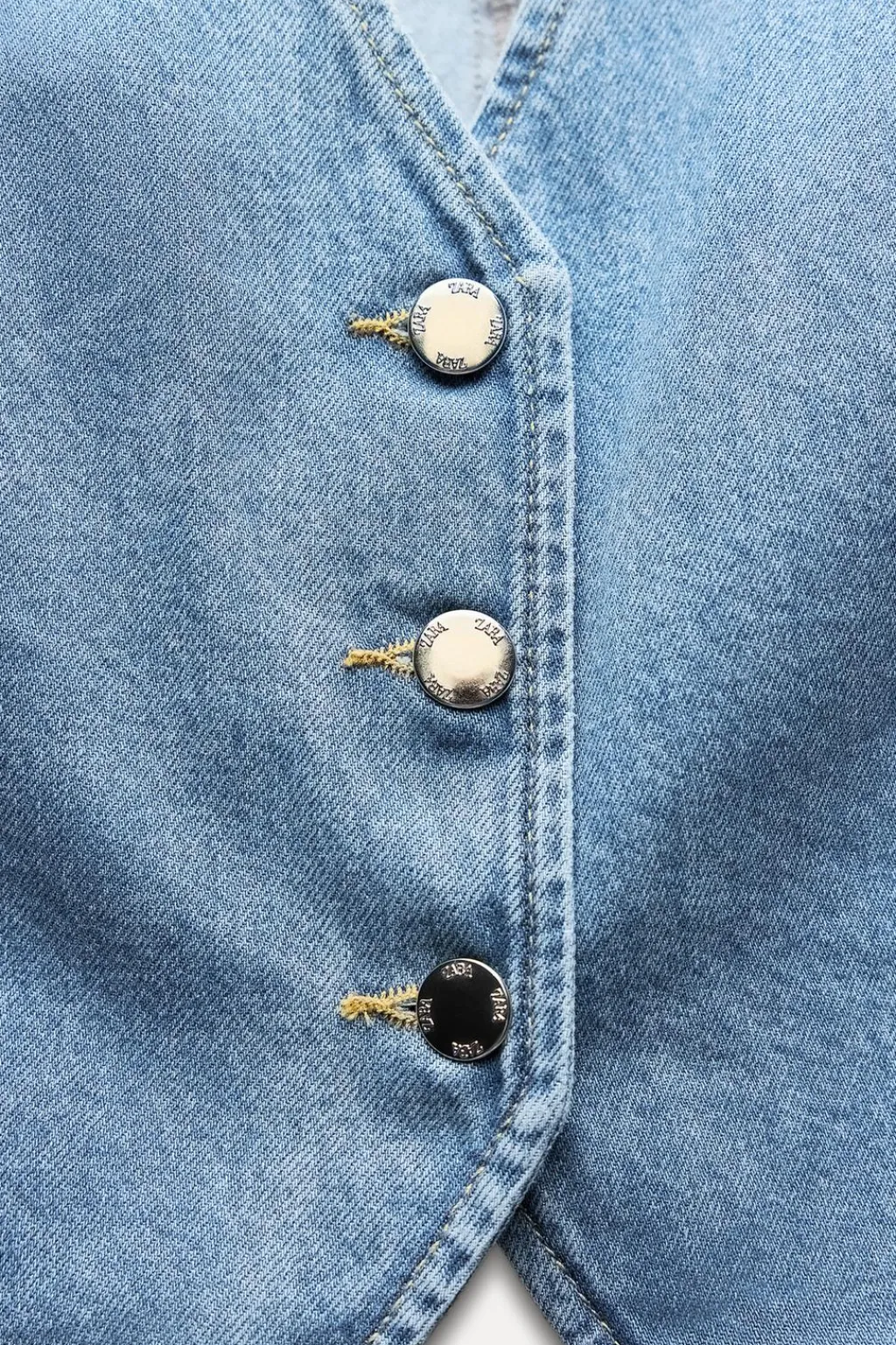 Online CHALECO Z1975 CORTO DENIM Mujer Chaquetas / Cazadoras
