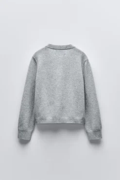 Niños ZARA 6 - 14 Años·Punto<CHAQUETA 100% CASHMERE