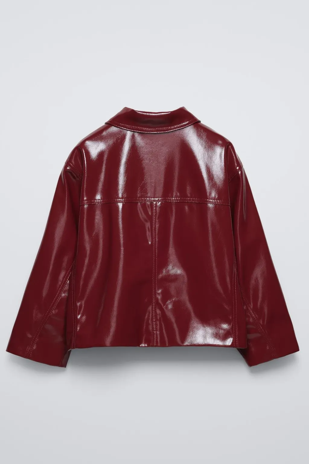 Niños ZARA 6 - 14 Años·Abrigos<CHAQUETA ACHAROLADA