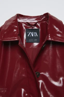 Niños ZARA 6 - 14 Años·Abrigos<CHAQUETA ACHAROLADA