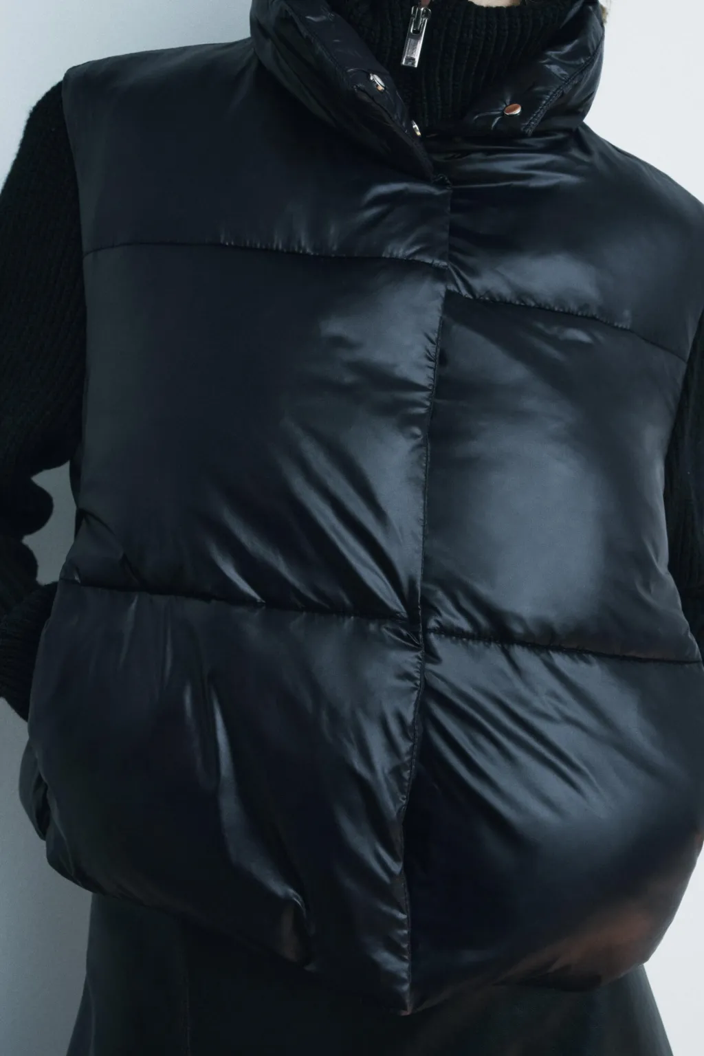 Discount CHAQUETA ACOLCHADA COMBINADA ZW COLLECTION Mujer Abrigos / Anoraks