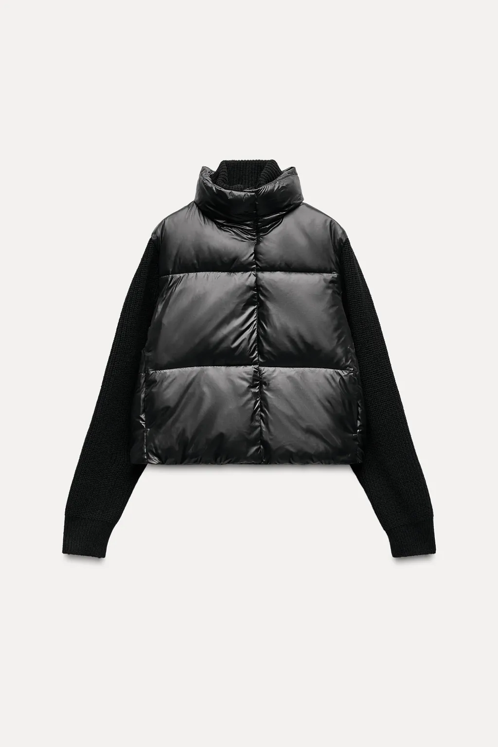 Discount CHAQUETA ACOLCHADA COMBINADA ZW COLLECTION Mujer Abrigos / Anoraks