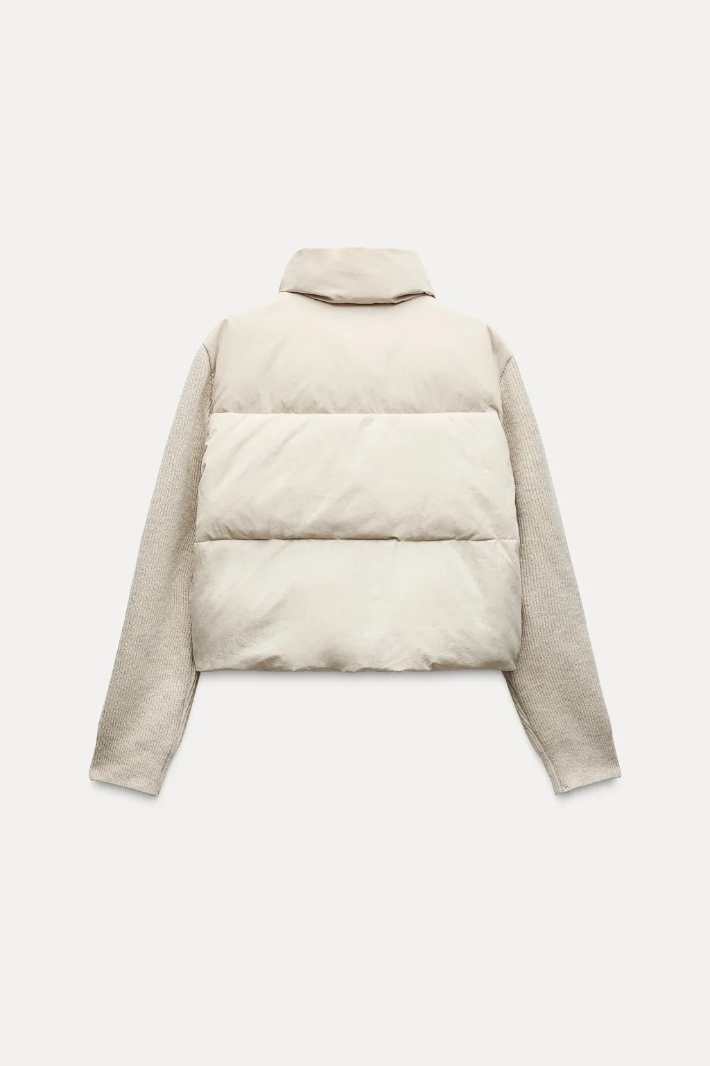 Hot CHAQUETA ACOLCHADA COMBINADA ZW COLLECTION Mujer Abrigos / Anoraks