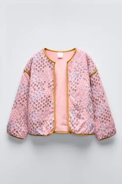 Niños ZARA 6 - 14 Años·Abrigos<CHAQUETA ACOLCHADA ESTAMPADA