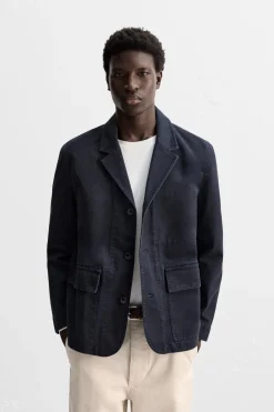 Best CHAQUETA ALGODÓN LAVADO Hombre Blazers