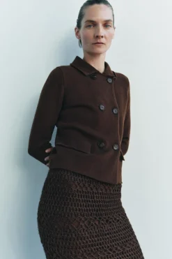 Clearance CHAQUETA BLAZER 100% LANA Mujer Blazers / Chalecos|Cárdigan / Jerséis