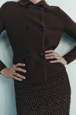 Clearance CHAQUETA BLAZER 100% LANA Mujer Blazers / Chalecos|Cárdigan / Jerséis