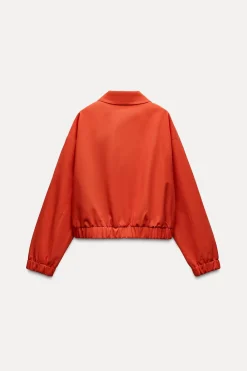 Clearance CHAQUETA BOMBER BOLSILLOS CREMALLERA Mujer Chaquetas / Cazadoras