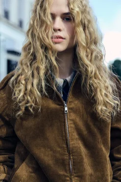 Best CHAQUETA BOMBER PANA TRABILLAS Mujer Chaquetas / Cazadoras