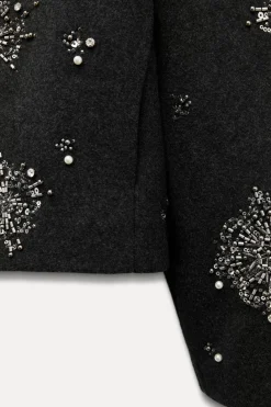 Sale CHAQUETA BORDADOS LENTEJUELAS ZW COLLECTION Mujer Chaquetas / Cazadoras