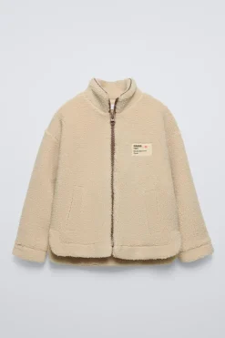 Niños ZARA 6 - 14 Años·Abrigos<CHAQUETA BORREGUILLO