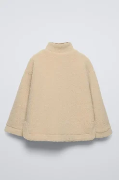 Niños ZARA 6 - 14 Años·Abrigos<CHAQUETA BORREGUILLO