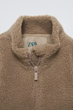 Niños ZARA 1½ - 6 Años·Abrigos|1½ - 6 Años·Abrigos<CHAQUETA BORREGUILLO