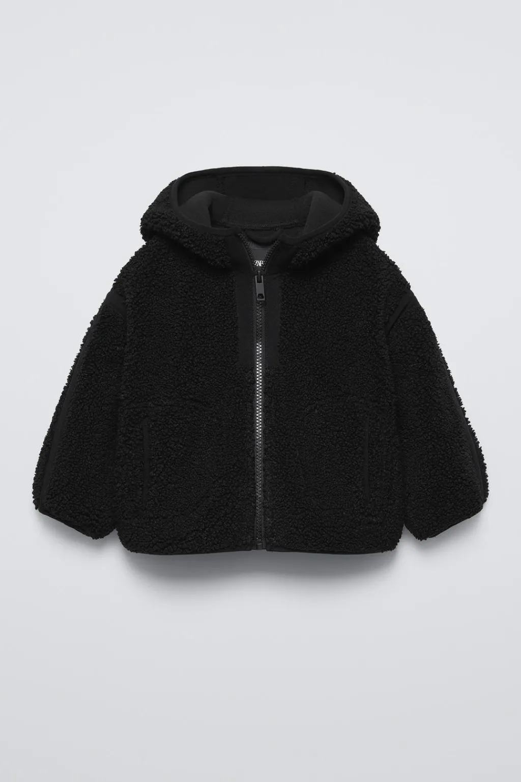 Niños ZARA 1½ - 6 Años·Abrigos|1½ - 6 Años·Abrigos<CHAQUETA BORREGUILLO CAPUCHA