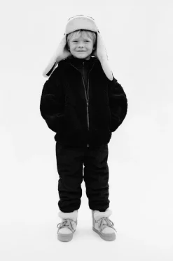 Niños ZARA 1½ - 6 Años·Abrigos|1½ - 6 Años·Abrigos<CHAQUETA BORREGUILLO CAPUCHA