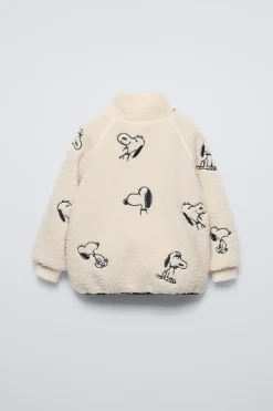 Niños ZARA 1½ - 6 Años·Abrigos|1½ - 6 Años·Abrigos<CHAQUETA BORREGUILLO SNOOPY PEANUTS™