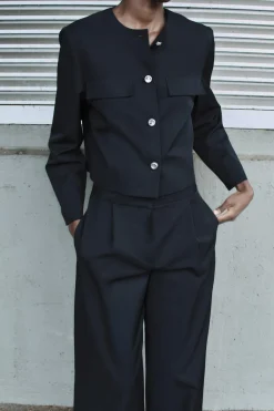 New CHAQUETA BOTONES METÁLICOS Mujer Chaquetas / Cazadoras