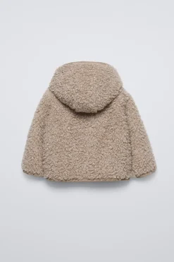 Niños ZARA 1½ - 6 Años·Abrigos|1½ - 6 Años·Abrigos<CHAQUETA CAPUCHA BORREUGILLO