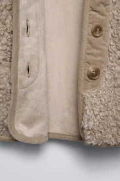 Niños ZARA 1½ - 6 Años·Abrigos|1½ - 6 Años·Abrigos<CHAQUETA CAPUCHA BORREUGILLO