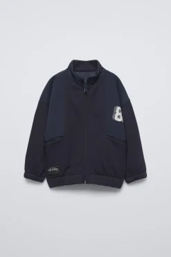 Niños ZARA 1½ - 6 Años·Sudaderas|6 - 18 Meses·Sudaderas<CHAQUETA COMBINADA