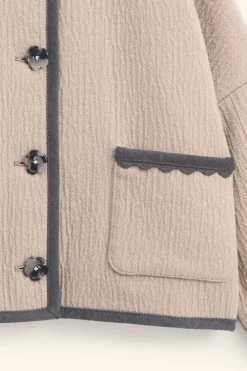 Niños ZARA 6 - 14 Años·Abrigos<CHAQUETA CORTA CON LANA LIMITED EDITION