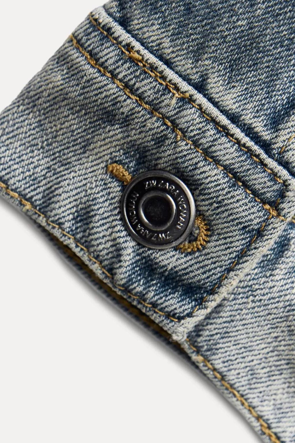 Best CHAQUETA DENIM LAVADA ZW COLLECTION Mujer Chaquetas / Cazadoras