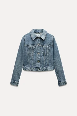 Fashion CHAQUETA DENIM TRF Mujer Chaquetas / Cazadoras