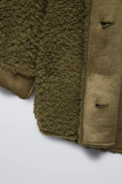 Niños ZARA 6 - 14 Años·Abrigos<CHAQUETA DOBLE FAZ BORREGUILLO