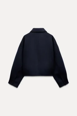 Sale CHAQUETA DOBLE FAZ MEZCLA LANA ZW COLLECTION Mujer Chaquetas / Cazadoras