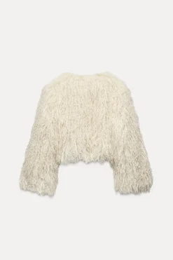 Sale CHAQUETA EFECTO PELO Mujer Chaquetas / Cazadoras