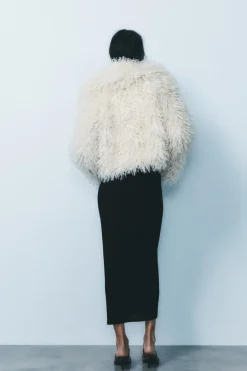 Sale CHAQUETA EFECTO PELO Mujer Chaquetas / Cazadoras