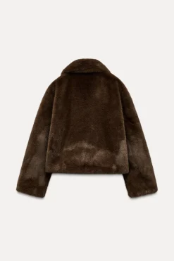 Discount CHAQUETA EFECTO PELO Mujer Chaquetas / Cazadoras